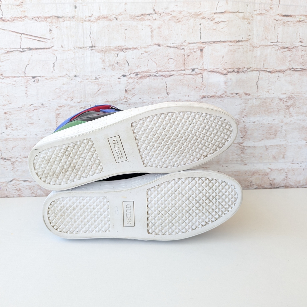 Guess Pelzy High-Top Sneakers. - Picture 9 of 11